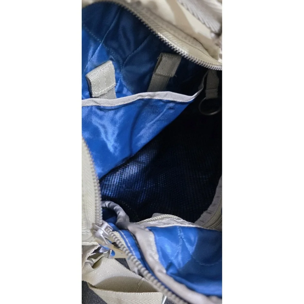Triple 5 Soul Crossbody‎ Fanny Pack Bag Tan Lumbar Hike Outdoor Compass Utility